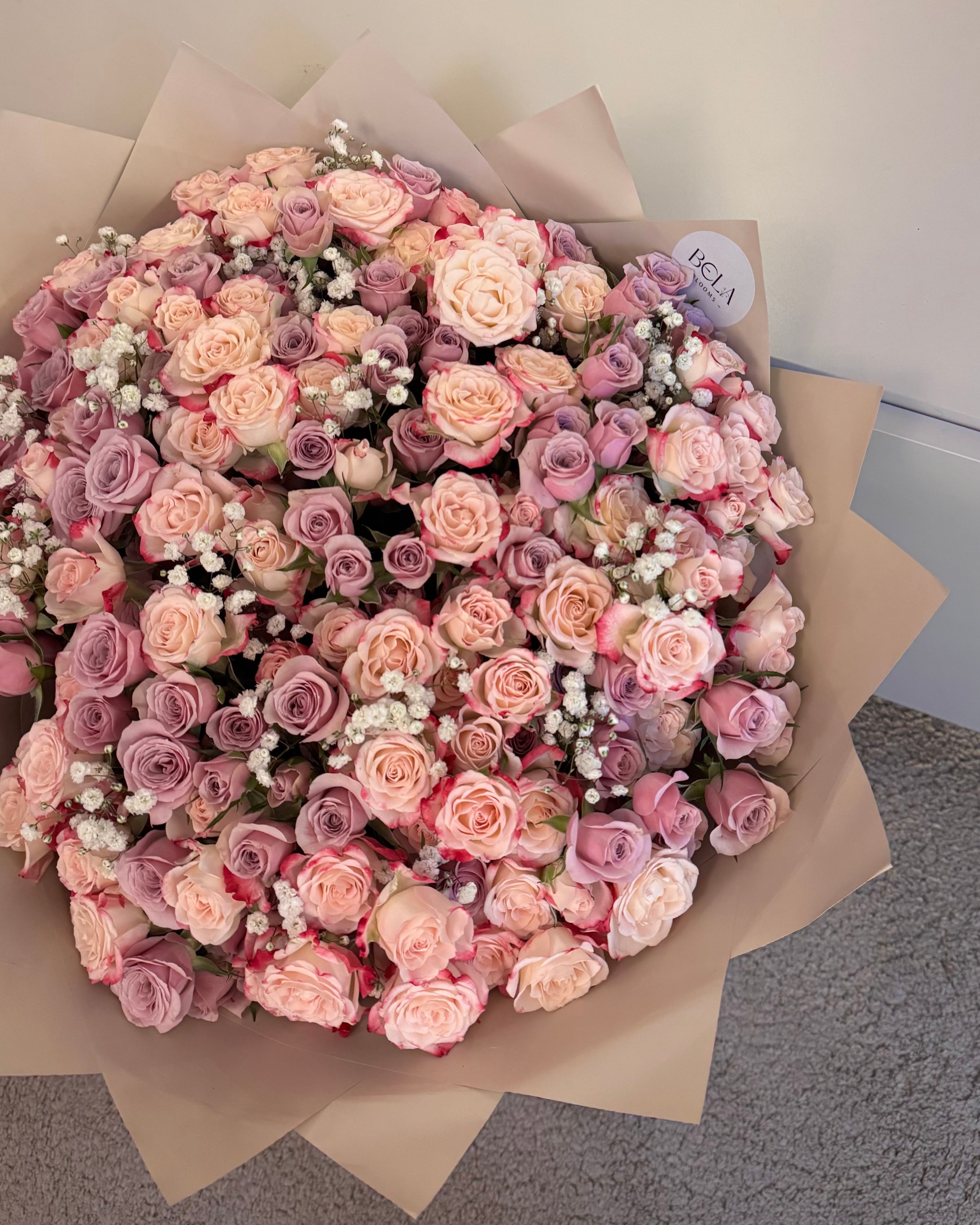 Pink & Lilac Spray Rose