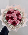 Red & Pink Rose